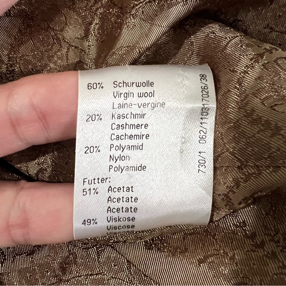 St. Emile Women's Wool Cashmere Blend Blazer US 8 - Picture 7 of 7